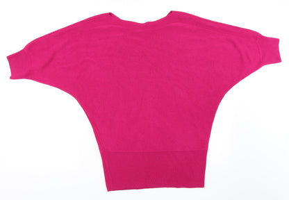 Marks & Spencer Womens Pink   Pullover Jumper Size 8
