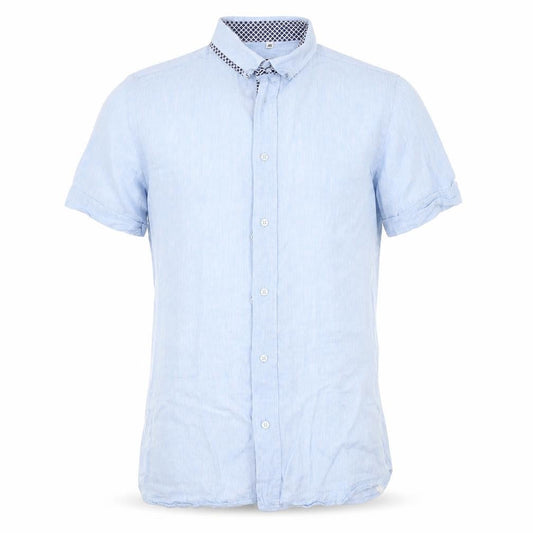 Preworn Mens Blue    Button-Up Size M