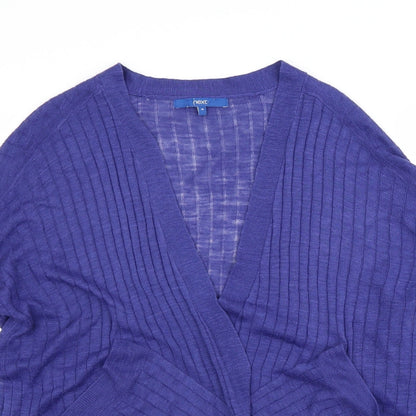 Next Womens Blue   Cardigan Jumper Size M