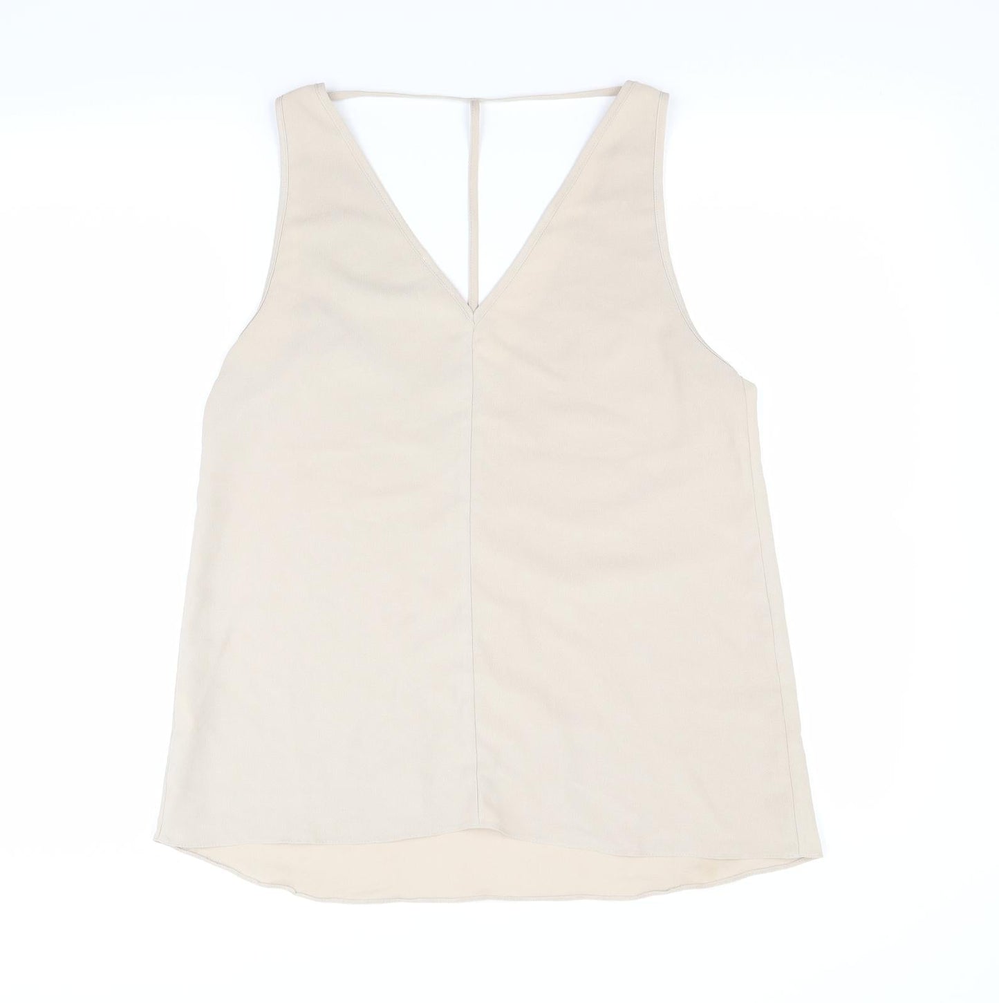 River Island Womens Beige   Basic Blouse Size 8