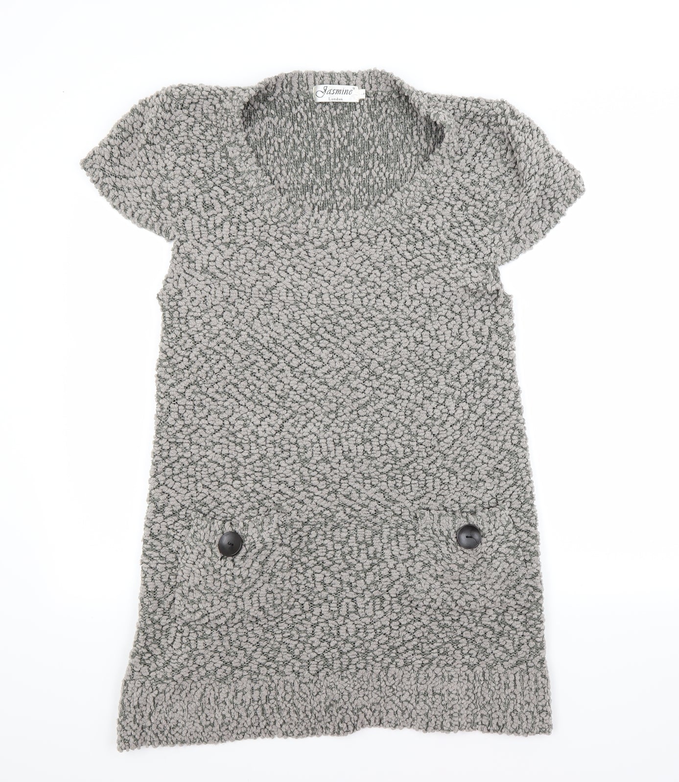 Jasmine Womens Grey   Jumper Dress  Size L