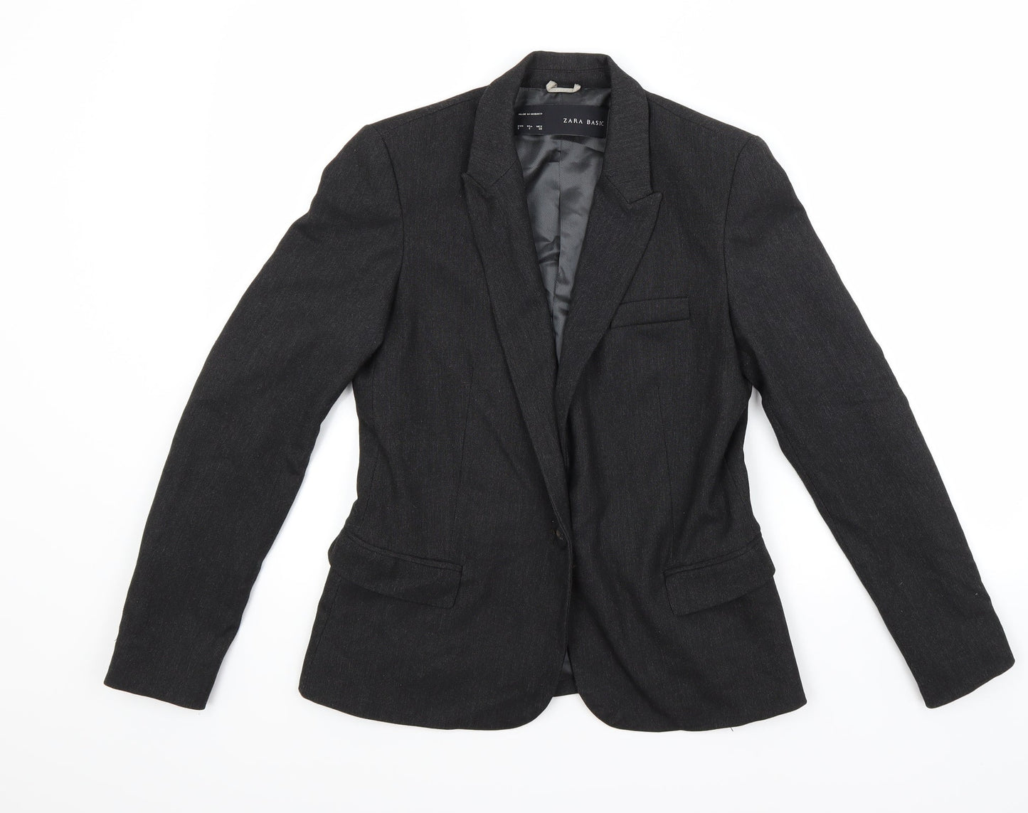 Zara Womens Grey   Jacket Coat Size S