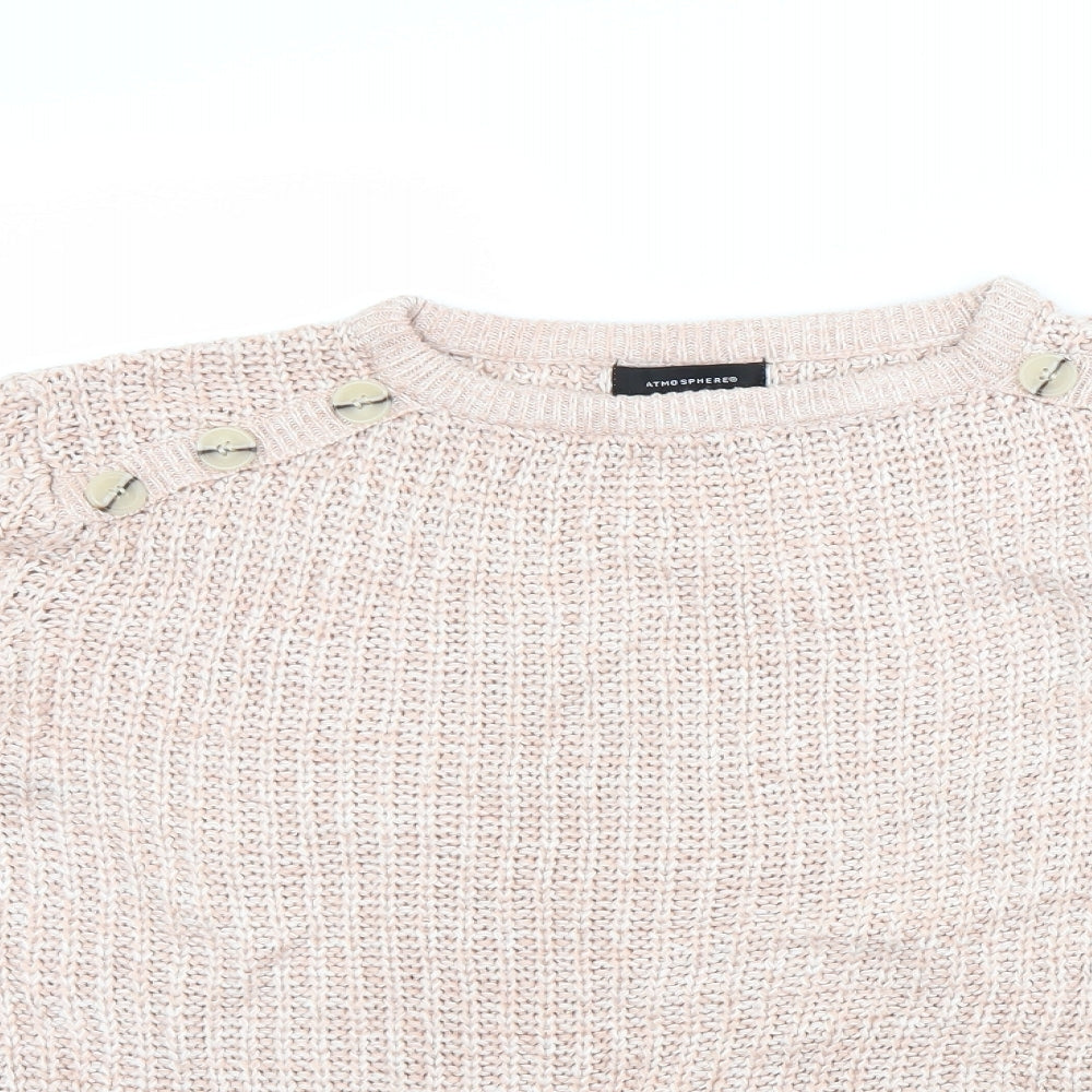 Atmosphere Womens Pink   Pullover Jumper Size 10