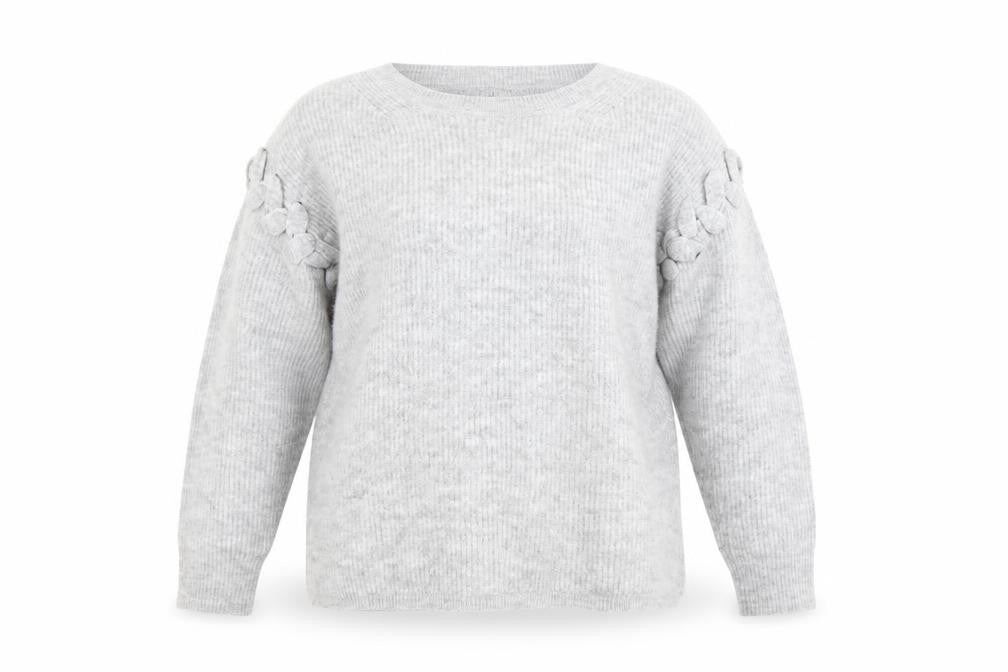 TU Womens Grey   Pullover Jumper Size 10