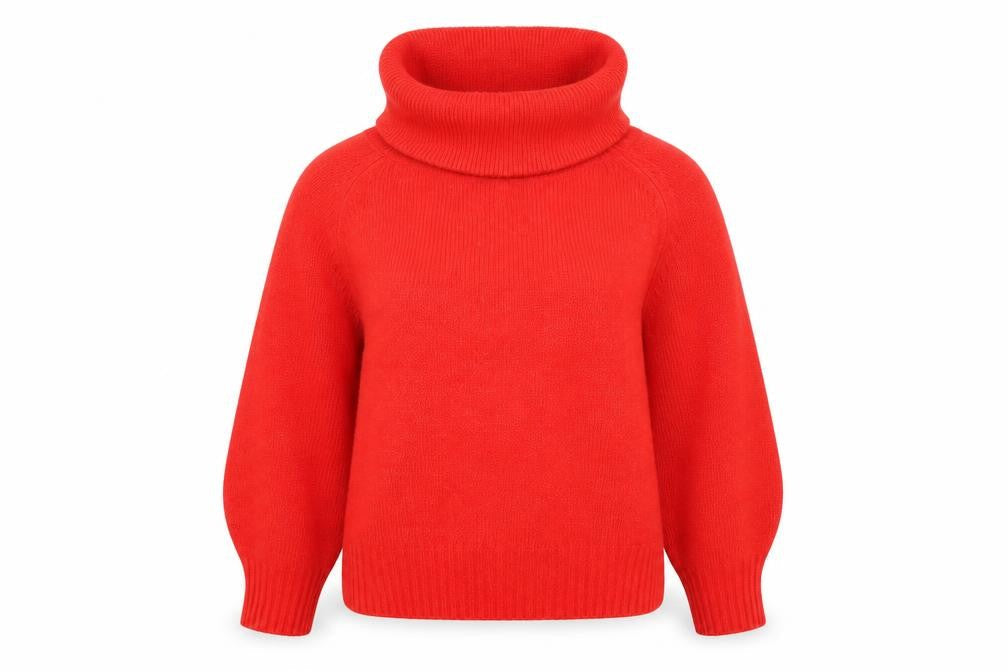 H&M Womens Red   Pullover Jumper Size S