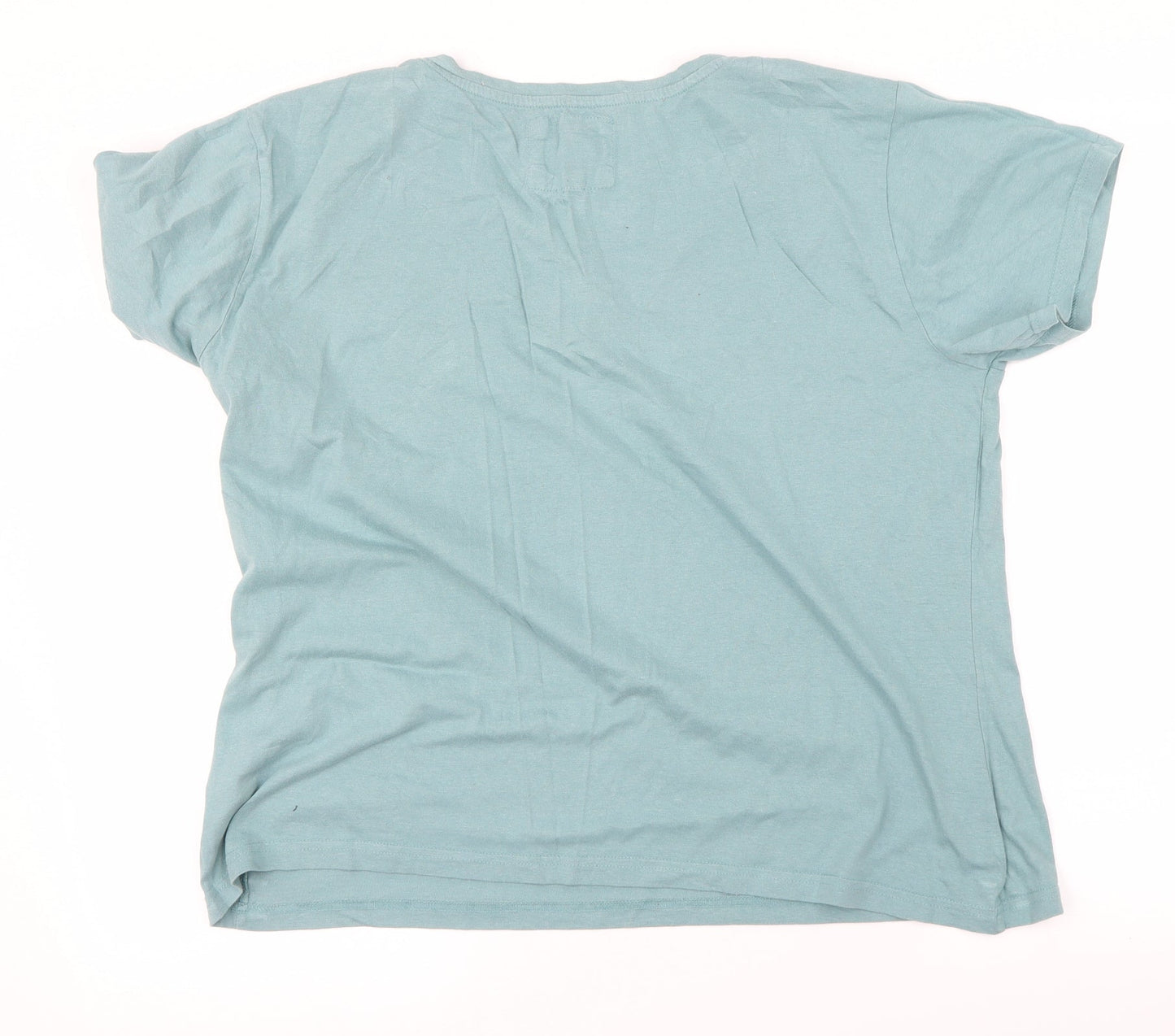 love to lounge  Womens Green   Basic T-Shirt Size XL