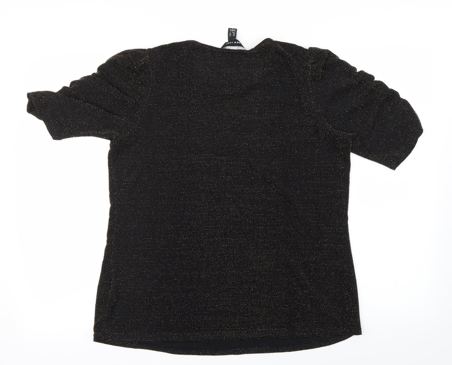 New Look Womens Black   Basic Blouse Size 16