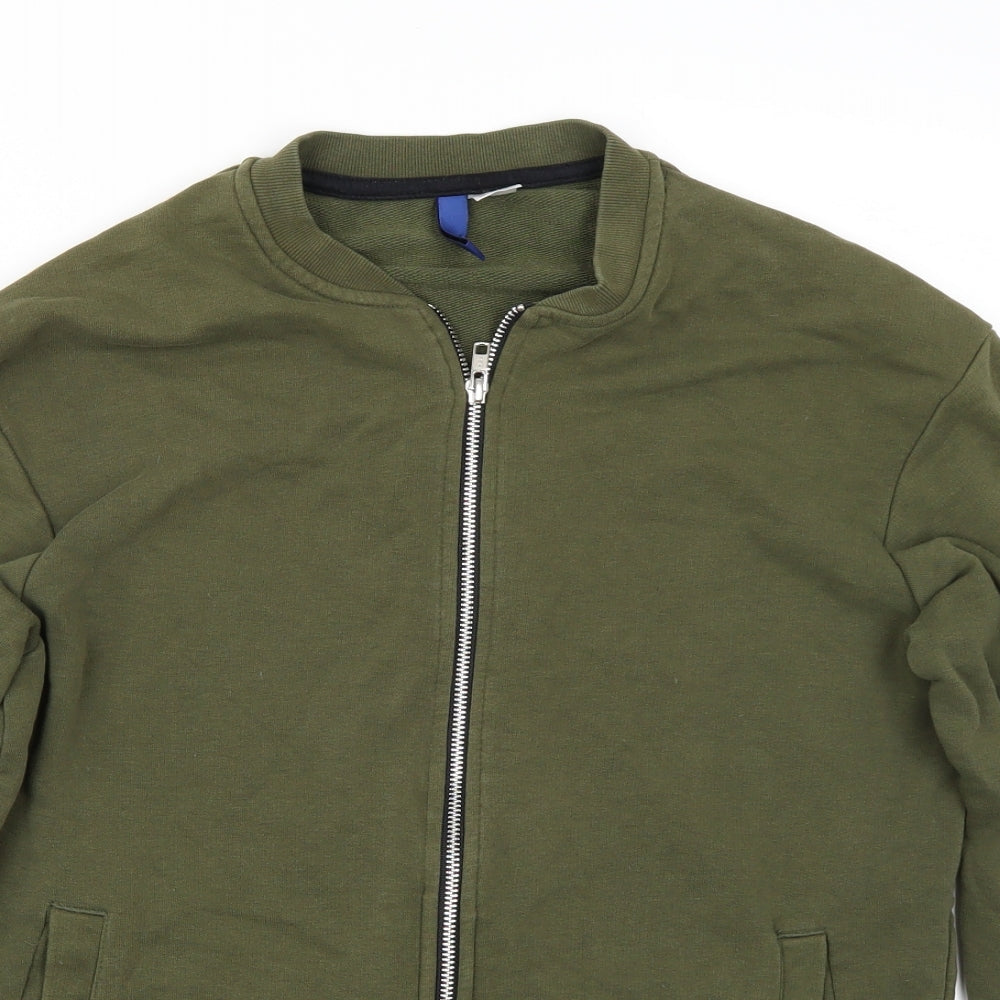 H&M Mens Green   Jacket  Size XS