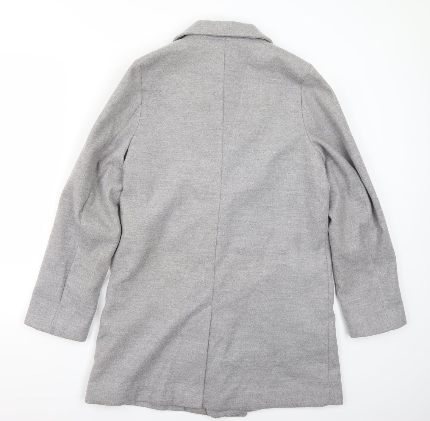 H&M Womens Grey   Jacket Coat Size 6