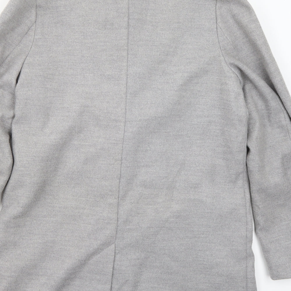 H&M Womens Grey   Jacket Coat Size 6