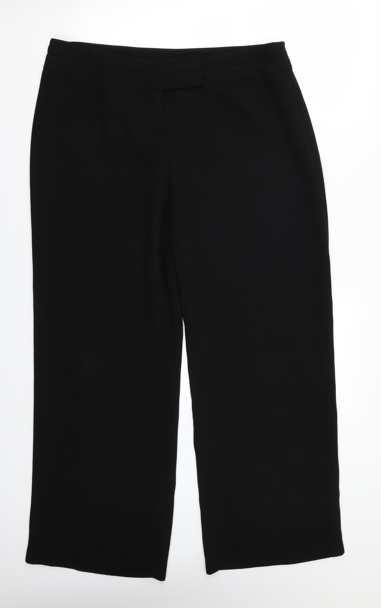 Marks and Spencer Womens Black   Trousers  Size 16 L29 in