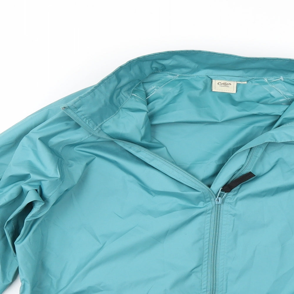 Cotton Traders Womens Green   Jacket Coat Size S