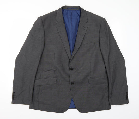 Marks and Spencer Mens Grey   Jacket Suit Jacket Size 44