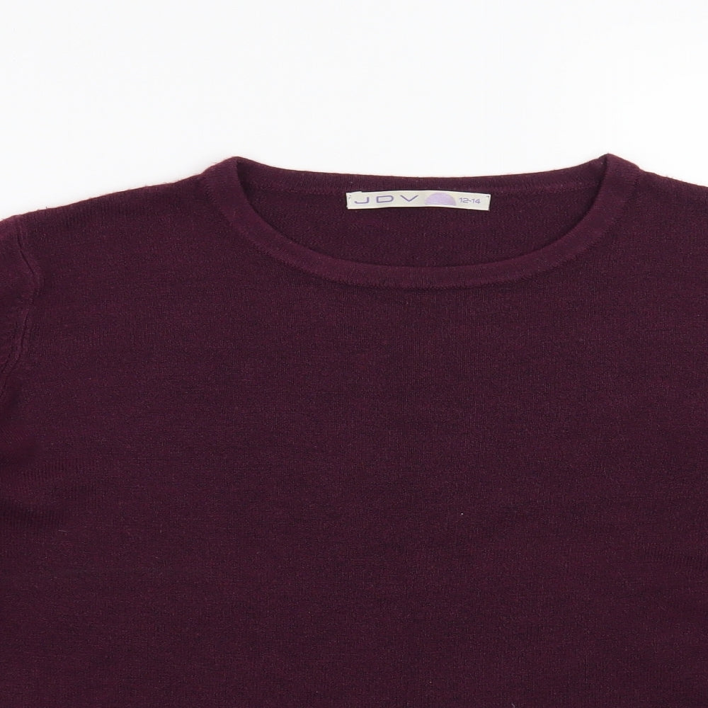 JDV Womens Purple   Pullover Jumper Size 12