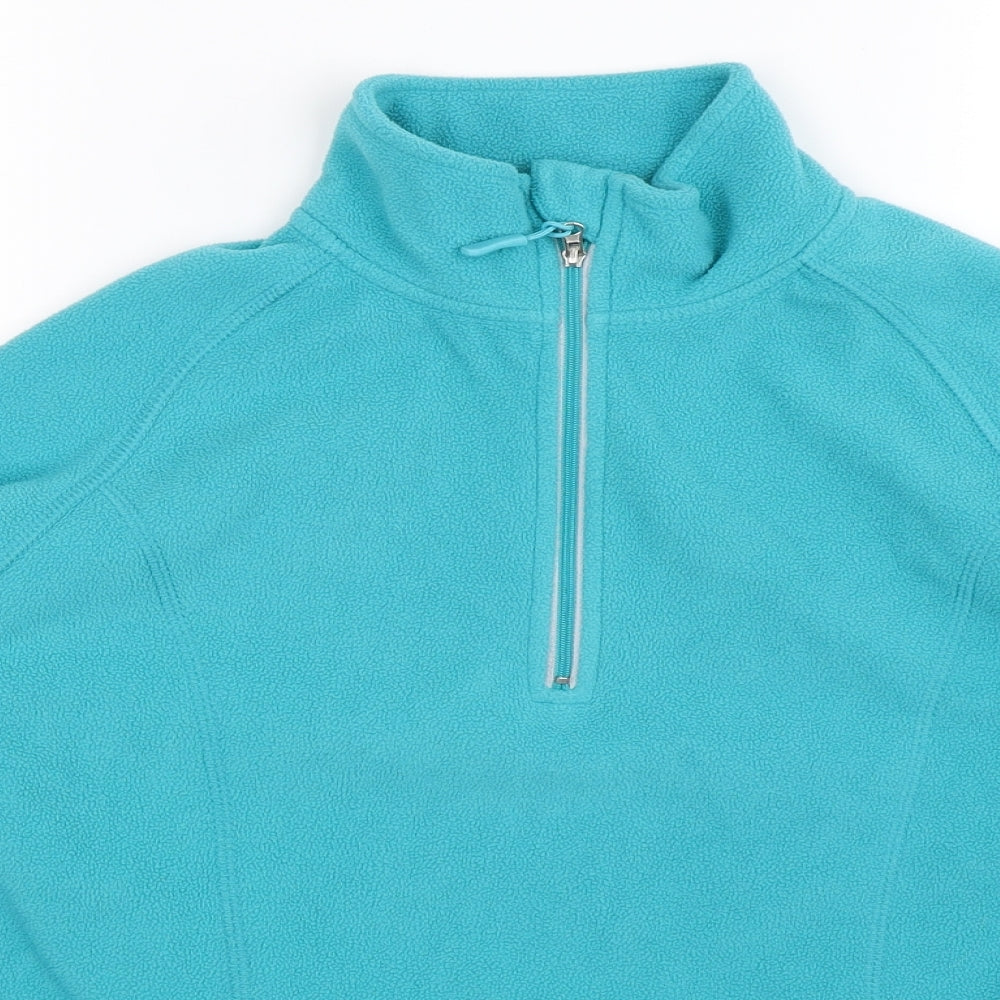 Atmosphere Womens Green  Fleece Jacket  Size 12