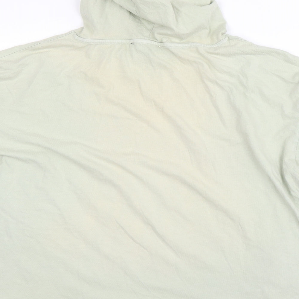 New Look Mens Green   Pullover Hoodie Size M