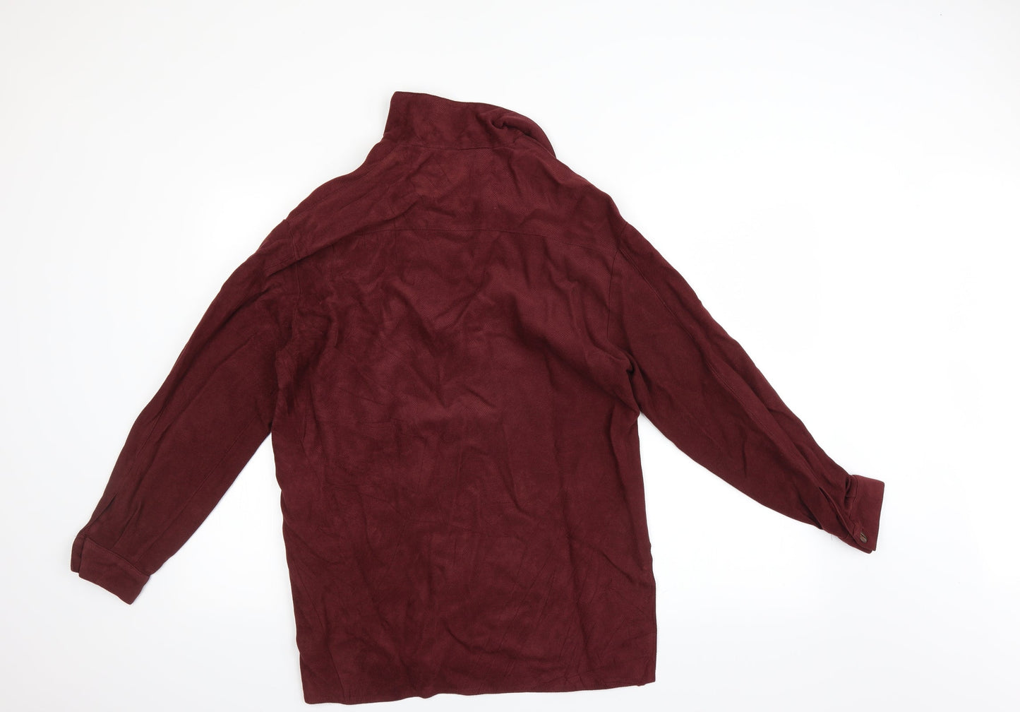 JFW Mens Red    Button-Up Size M