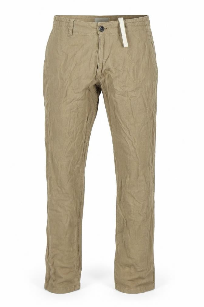 Marks & Spencer Mens Beige   Chino Trousers Size 32 L25 in
