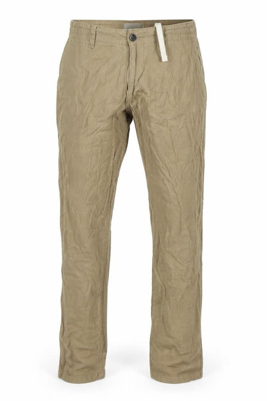 Marks & Spencer Mens Beige   Chino Trousers Size 32 L25 in