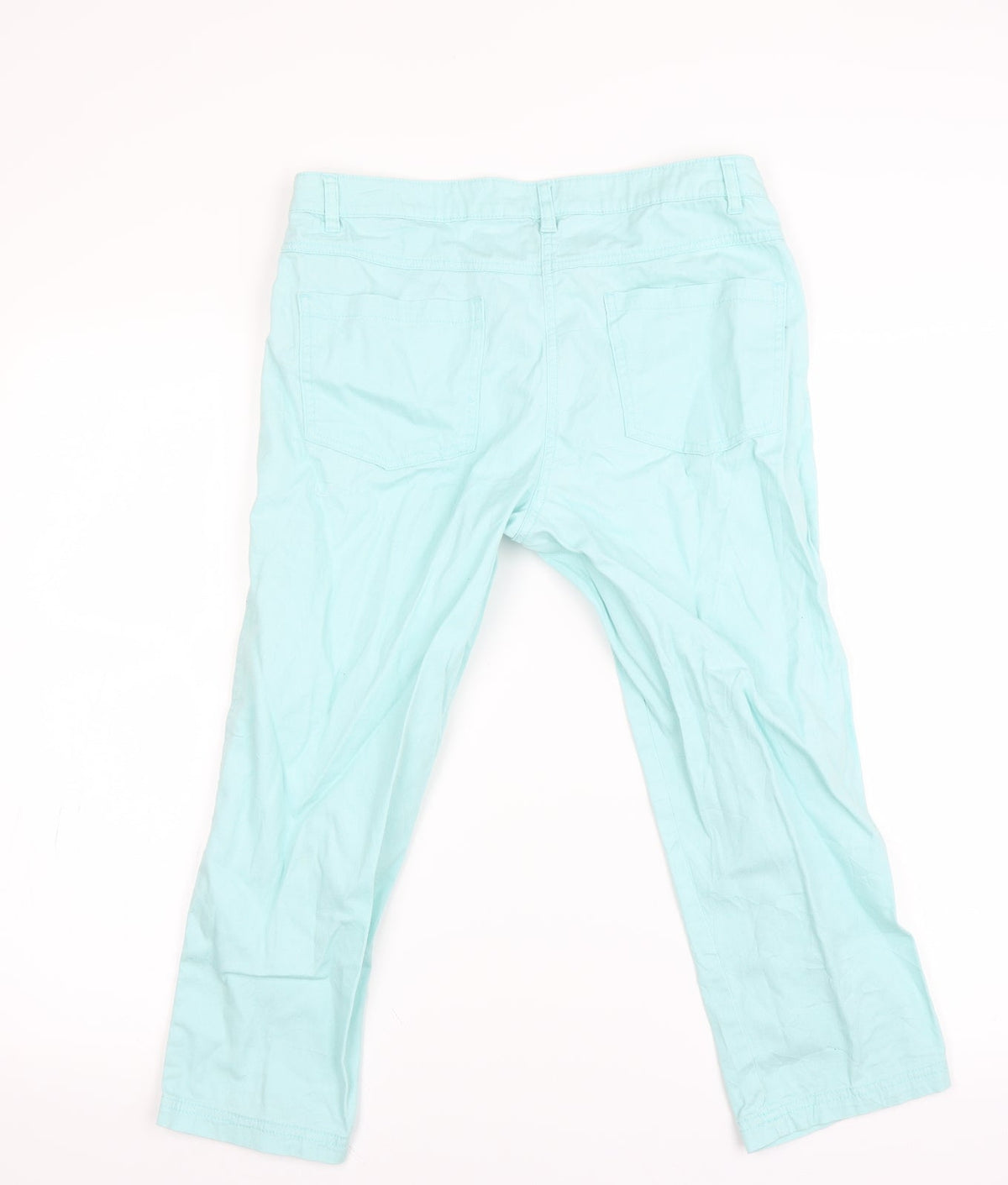 Preview Womens Green   Chino Trousers Size 12 L26 in