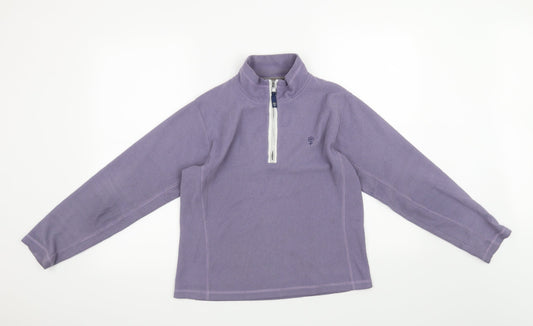Polartec Womens Purple   Pullover Sweatshirt Size 10