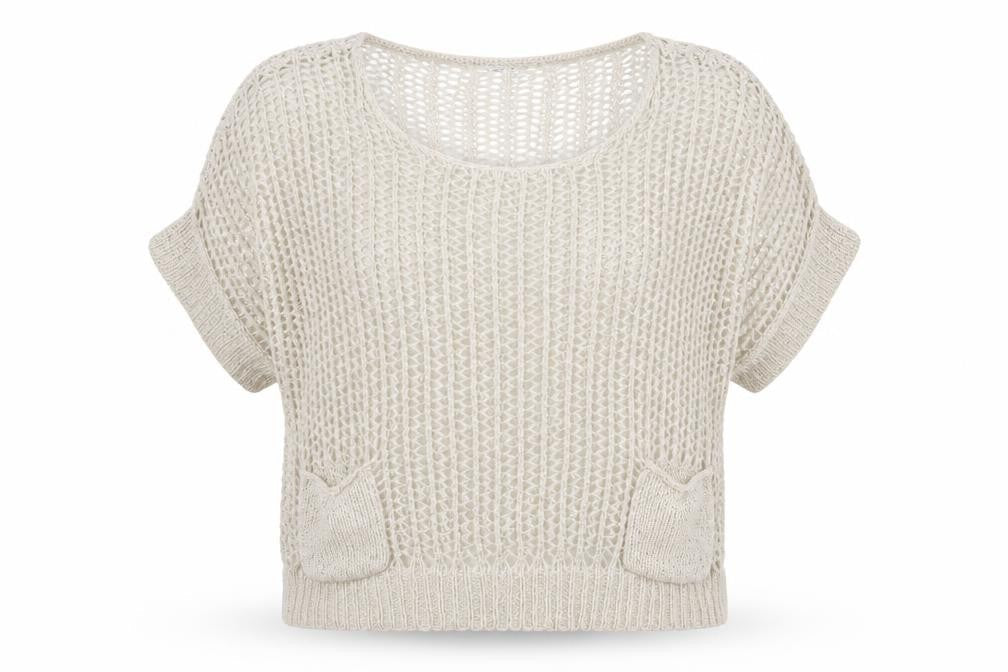 New Look  Womens White   Pullover Jumper Size 10