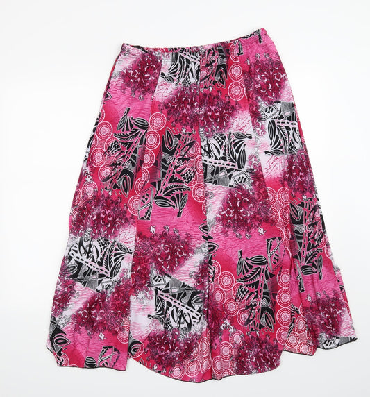 Preworn Womens Pink   A-Line Skirt Size M