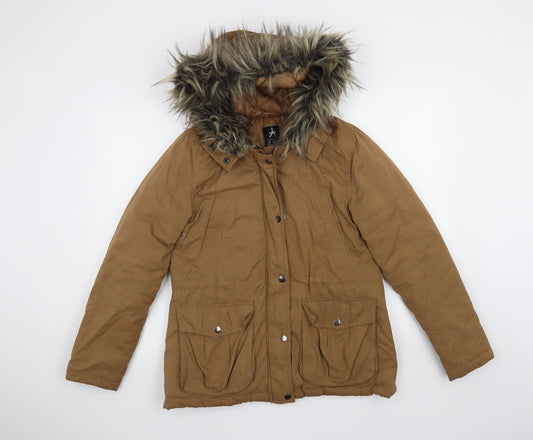Atmosphere Womens Brown   Jacket Coat Size 10