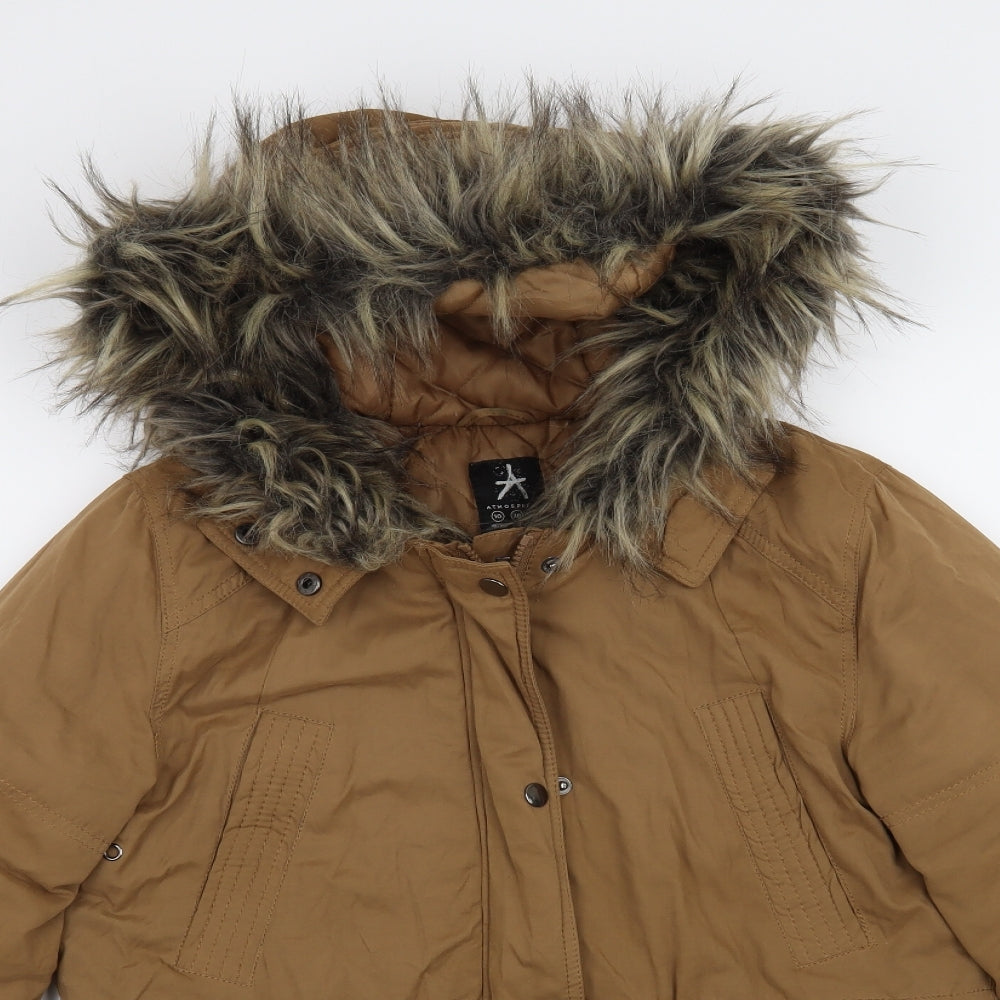 Atmosphere Womens Brown   Jacket Coat Size 10