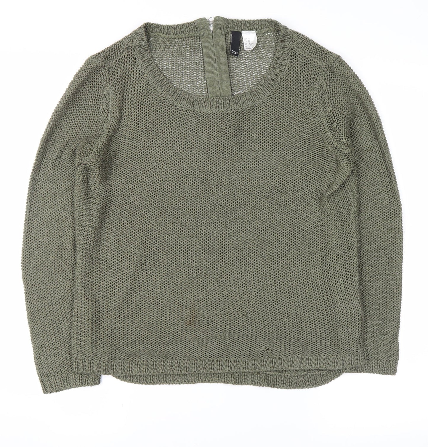 no brand Womens Green   Pullover Jumper Size XS