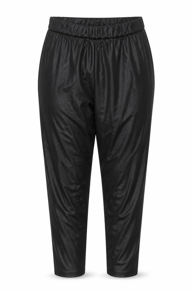 Boohoo Womens Black   Cropped Trousers Size 10 L23 in