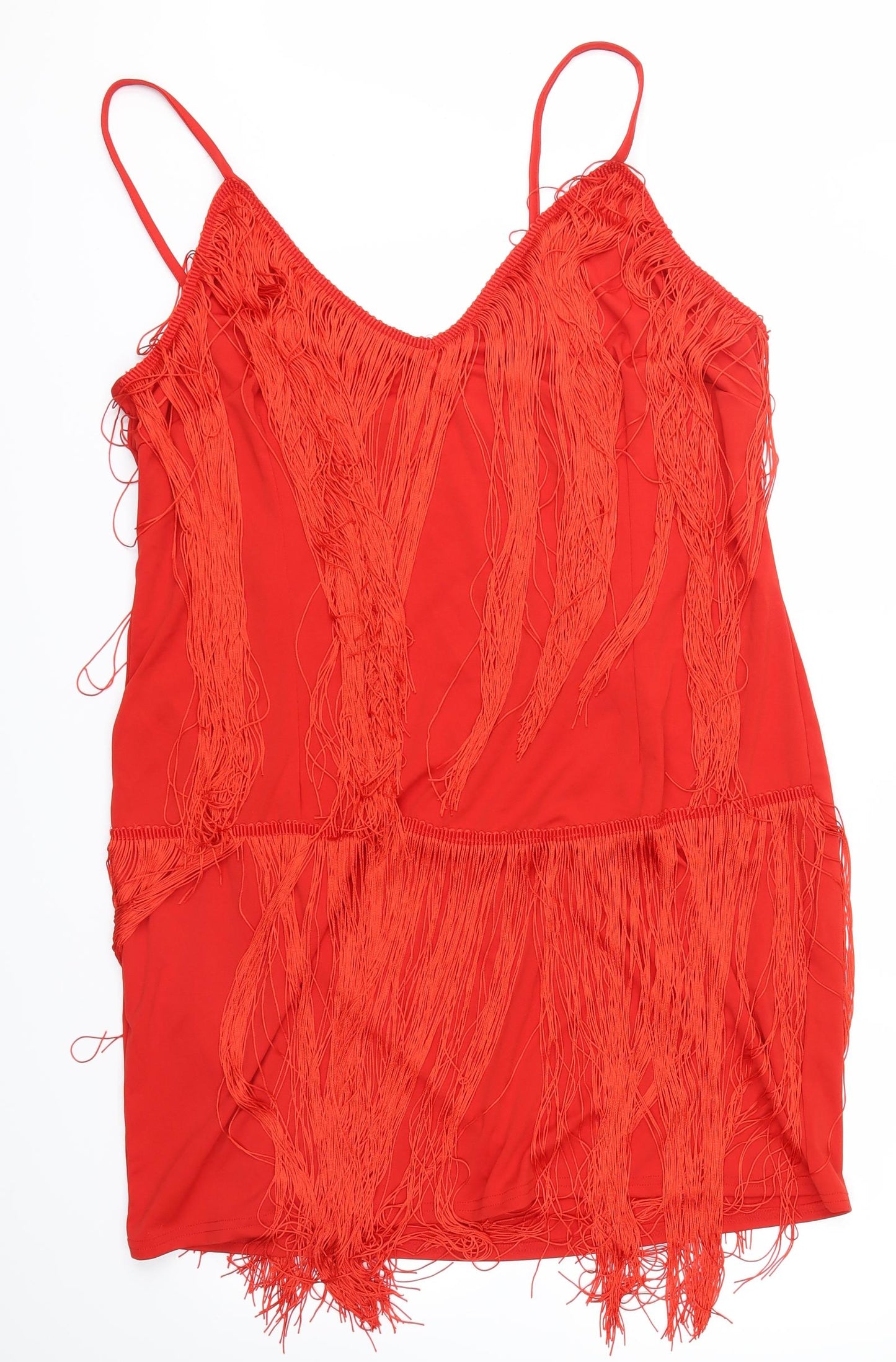 prettylitlething Womens Red   Trapeze & Swing  Size 2XL