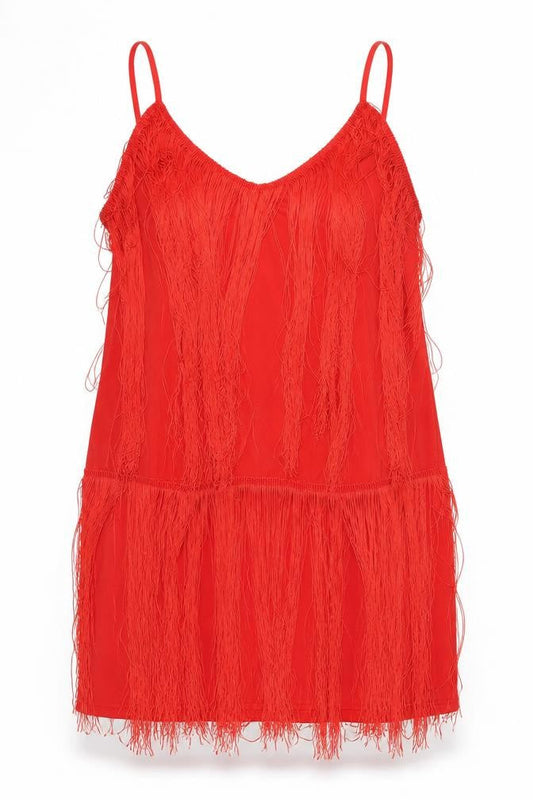 PRETTYLITTLETHING prettylitlething Womens Red   Trapeze & Swing  Size 2XL