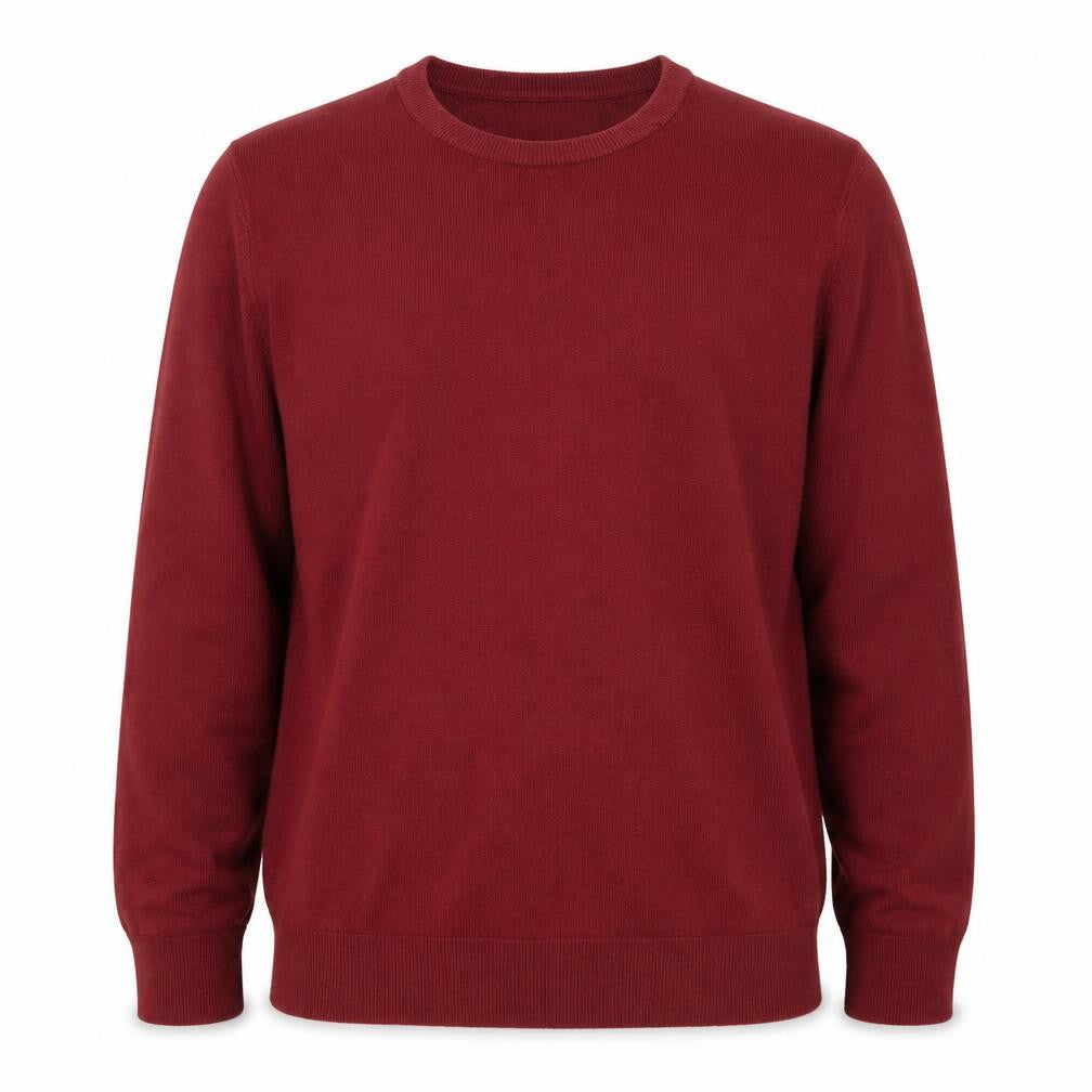 Atlantic Bay Mens Red   Pullover Jumper Size L