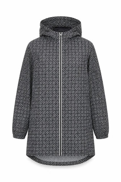 Marks & Spencer Womens Black Floral  Anorak Coat Size S