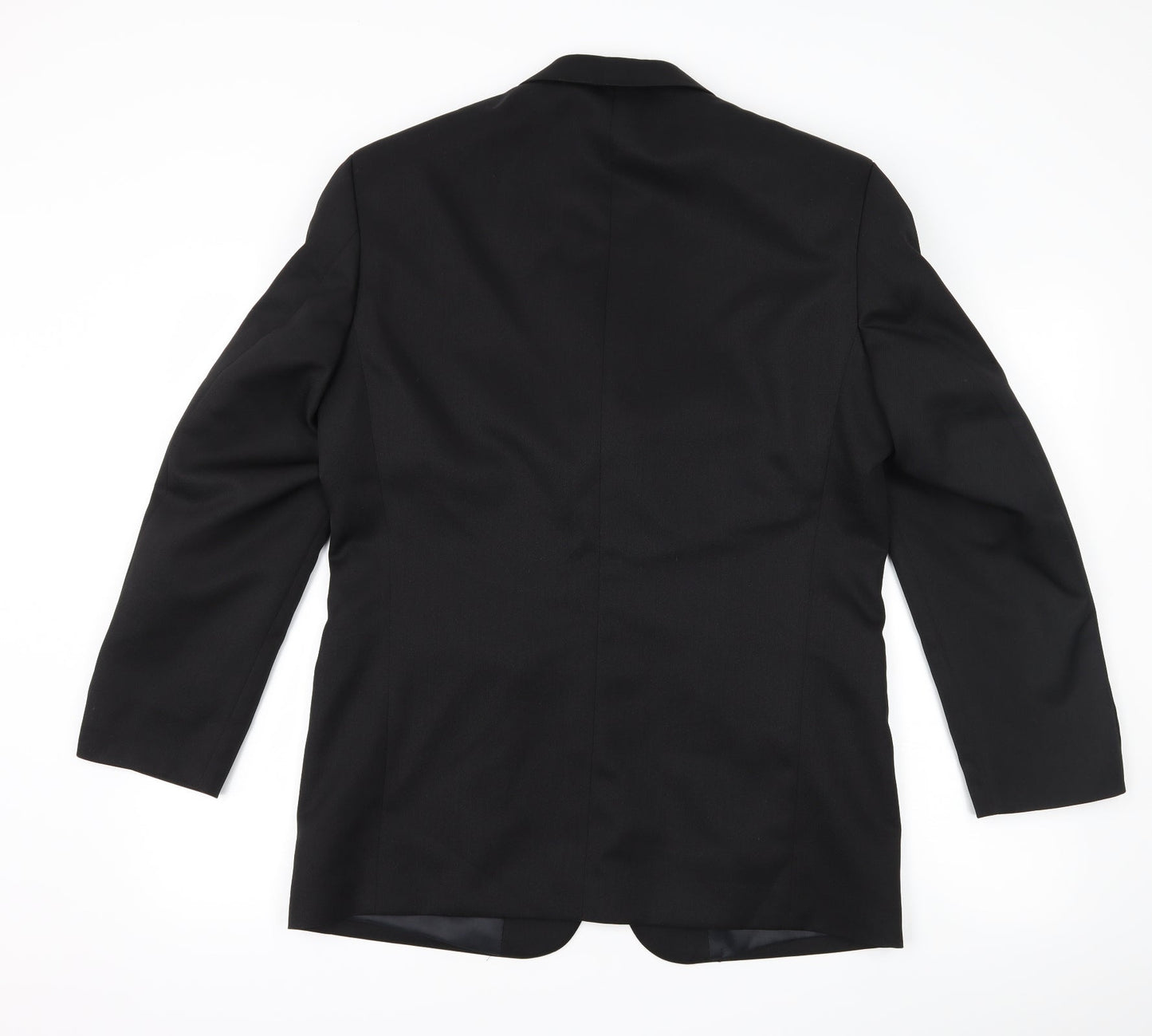zantos Mens Black   Jacket Suit Jacket Size 38
