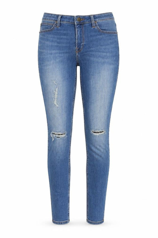 Lee Womens Blue   Skinny Jeans Size S L28 in