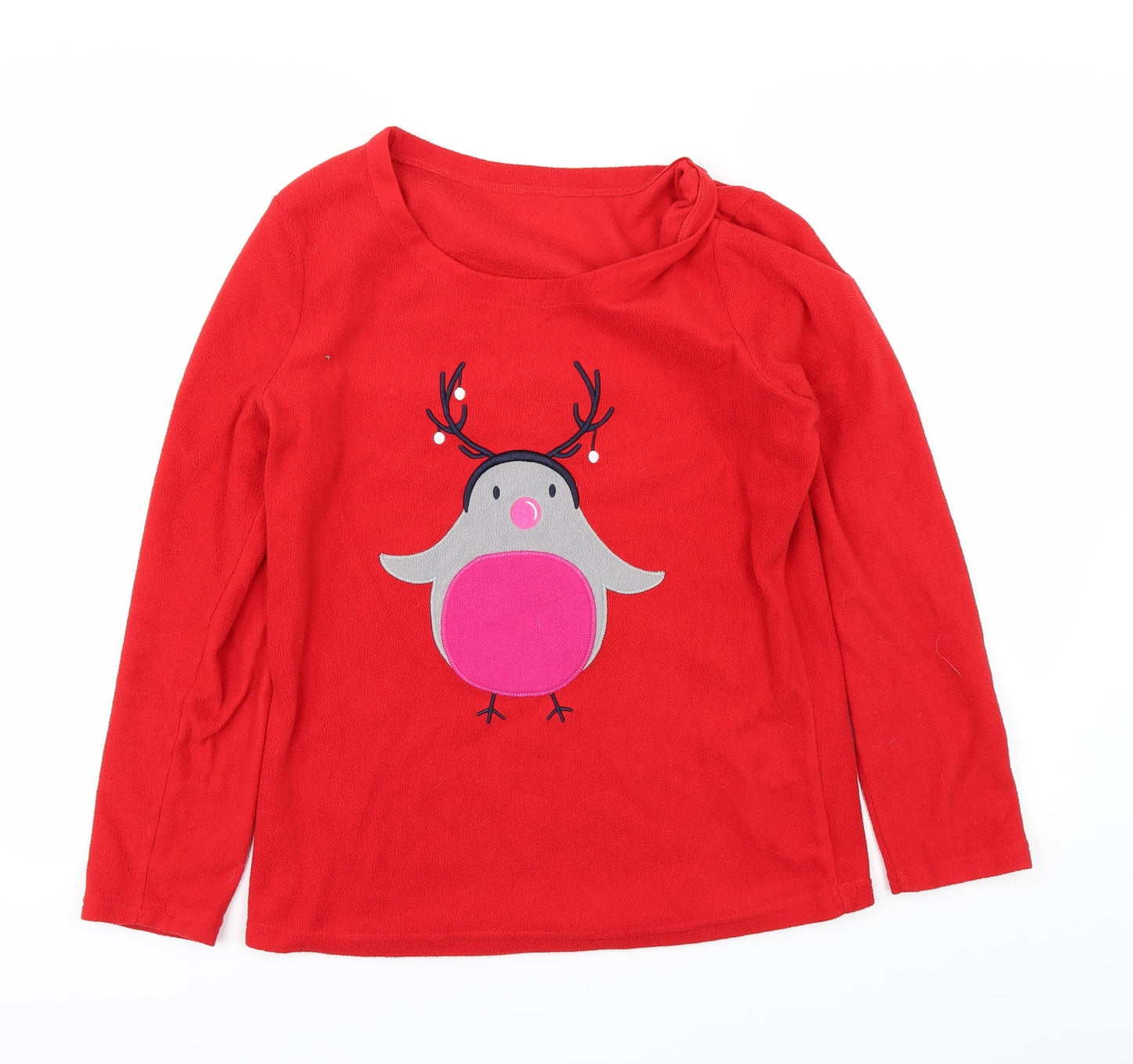George Womens Red   Pullover Jumper Size 8