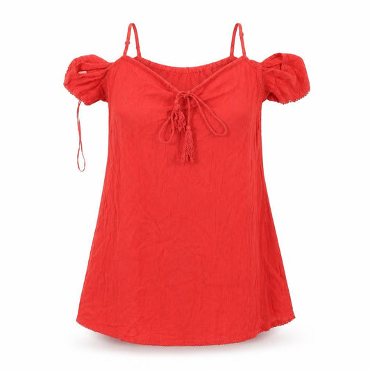 new look  Womens Red   Basic Blouse Size 6