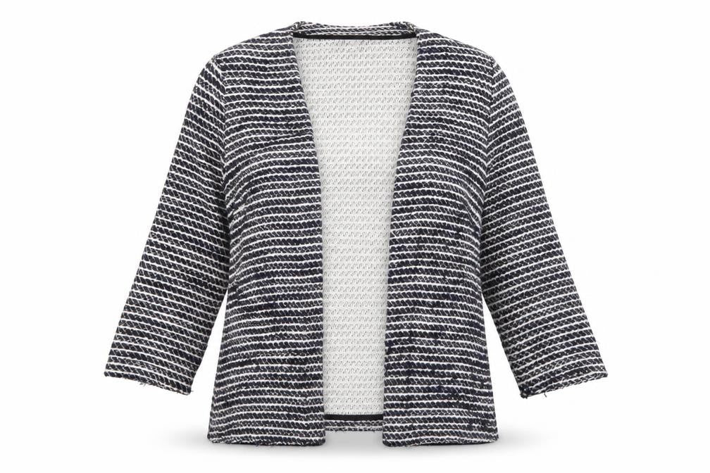 H&M Womens Multicoloured Geometric  Cardigan Jumper Size M
