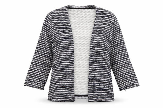 H&M Womens Multicoloured Geometric  Cardigan Jumper Size M