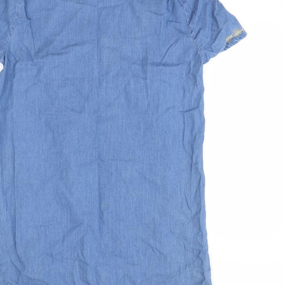 George Womens Blue  Denim Mini  Size 8
