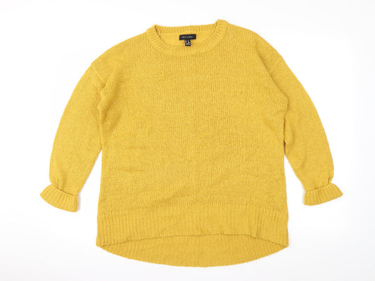 New Look  Womens Yellow   Pullover Jumper Size M