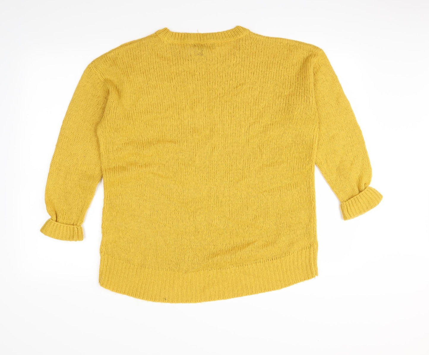 New Look  Womens Yellow   Pullover Jumper Size M