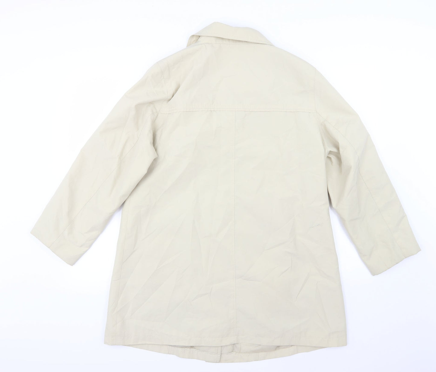 Special Collection Womens Beige   Overcoat Coat Size 16