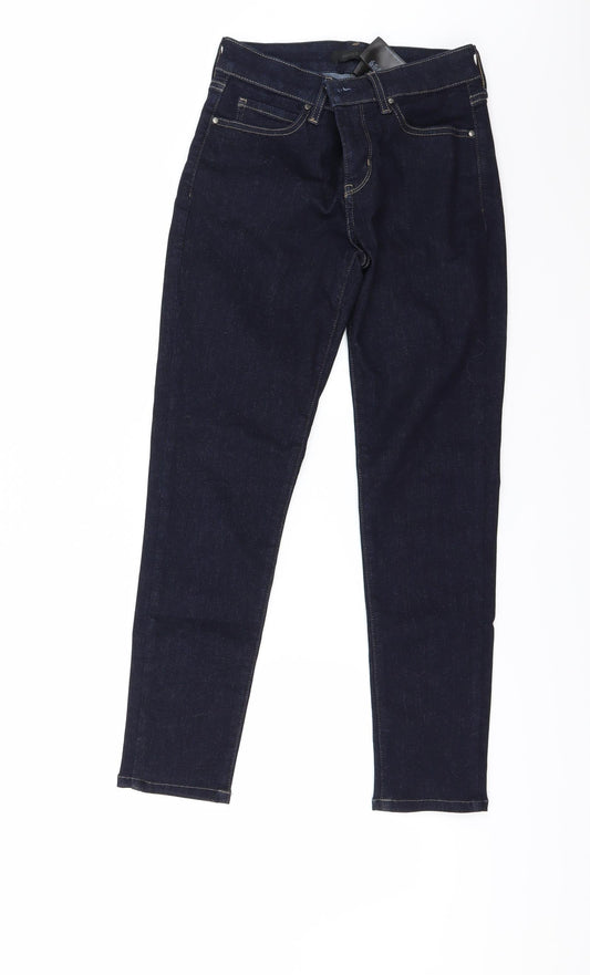 Uniqlo Womens Blue  Denim Skinny Jeans Size 24 in L32 in