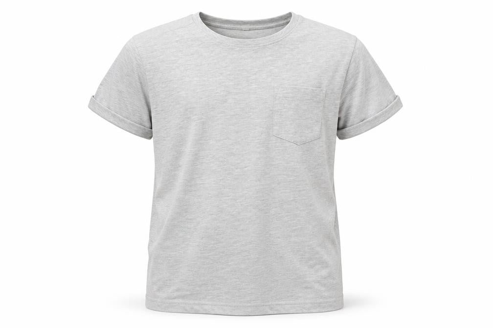 Marks & Spencer Boys Grey   Basic T-Shirt Size 10-11 Years
