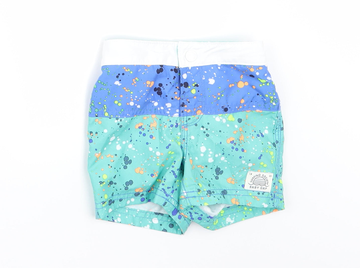 Gap Boys Multicoloured Polka Dot  Cropped Trousers Size 6-9 Months  - swim short