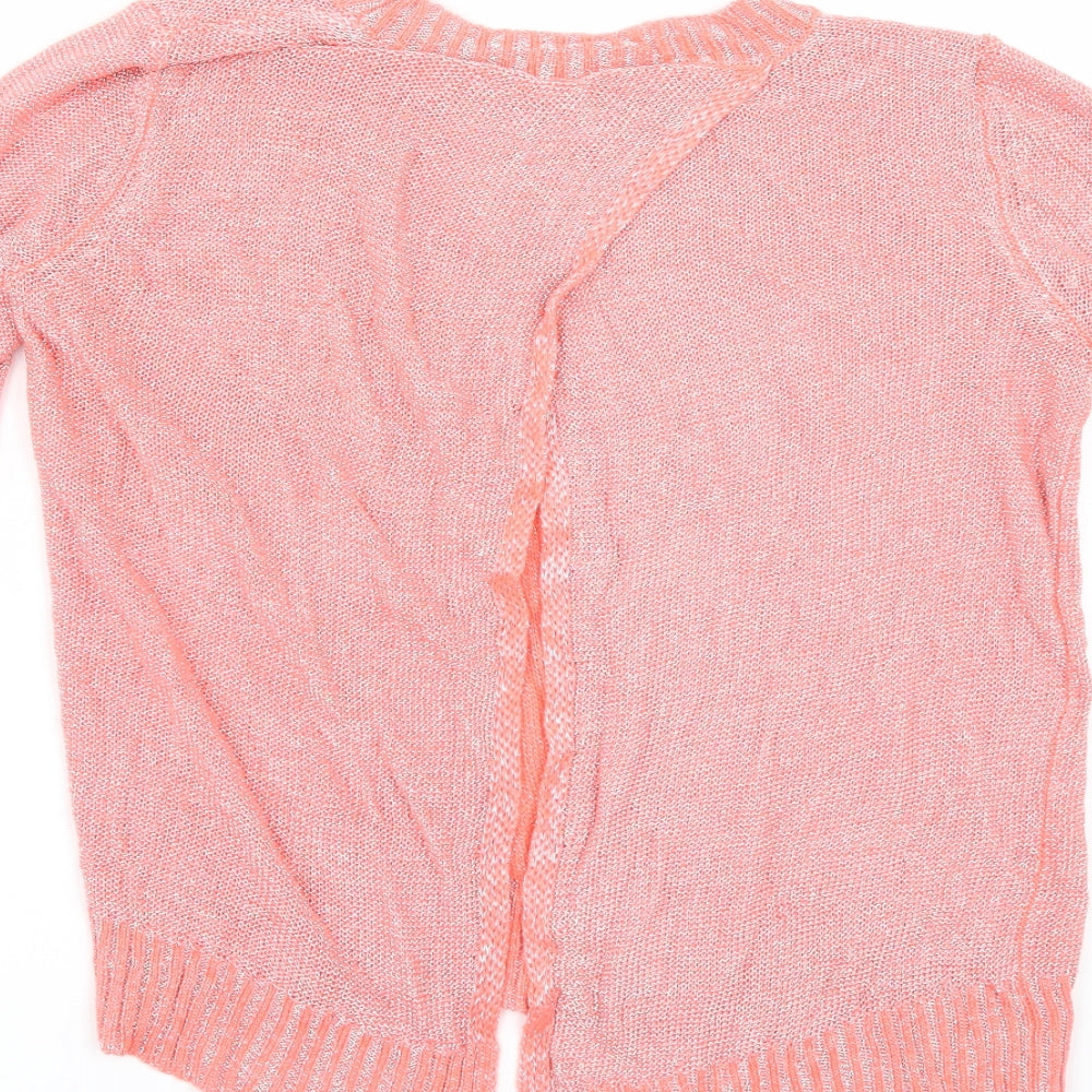 River Island Womens Orange   Pullover Jumper Size 8