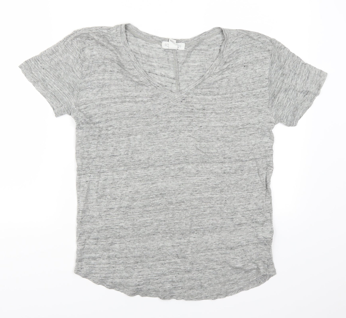 FOREVER 21 Womens Grey   Basic T-Shirt Size S